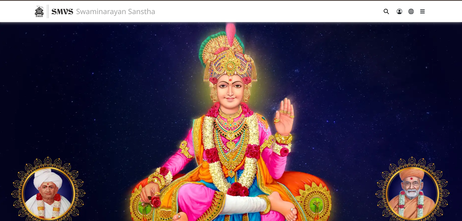 Swaminarayan Mandir Vasna Sanstha(SMVS) — web